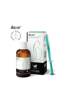 Vetqom Diaxor Kedi Kilo Kaybı Glukoz Seviyelerinin Düzenlenmesi 45 ML Vetqom Diaxor Kedi Kilo Kaybı Glukoz Seviyelerinin Düzenlenmesi 45 ML