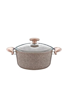 Oms Collection 26x12,5 Cm Granit Derin Tencere Kahverengi
