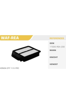 WINKEL WAF-REA Hava Filtresi City 05- WINKEL WAF-REA Hava Filtresi City 05-