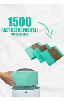 Korbell 16 Lt Çöp Kutuları İle Uyumlu - 3 Paket 1500 Adet Bebek Bezi Kapasiteli Bebek Pudra Kokulu Yerli Çöp Poşeti Korbell 16 Lt Çöp Kutuları İle Uyumlu - 3 Paket 1500 Adet Bebek Bezi Kapasiteli Bebek Pudra Kokulu Yerli Çöp Poşeti