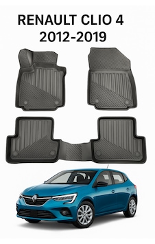 Renault Clio 4 Sport Tourer 2012-2019+uyumlu 3d Oto Paspas Premium Renault Clio 4 Sport Tourer 2012-2019+uyumlu 3d Oto Paspas Premium