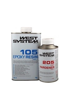 West System 105/205 Hızlı Epoxy Reçine A Pack 1.2 KG West System 105/205 Hızlı Epoxy Reçine A Pack 1.2 KG