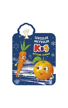 Kış Boyama Zamanı - Sebzeler Meyveler Kış Boyama Zamanı - Sebzeler Meyveler