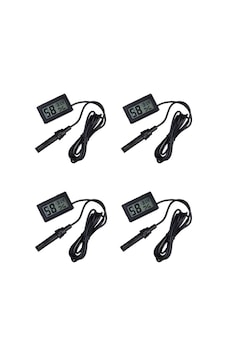 Dijital Sıcaklık Ve Nem Ölçer Problu Kuluçka Termometre Higrometre - 4 Adet Set Bx-316166 Dijital Sıcaklık Ve Nem Ölçer Problu Kuluçka Termometre Higrometre - 4 Adet Set Bx-316166