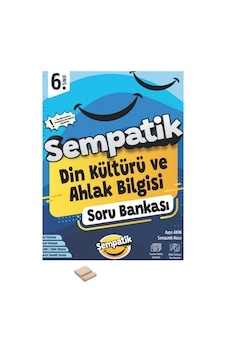 6. Sınıf Sempatik Din Kültürü Soru Bankası + Telefon Standı 6. Sınıf Sempatik Din Kültürü Soru Bankası + Telefon Standı