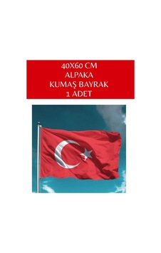 40x60 Cm Alpaka Kumaş Bayrak 1 Adet 40x60 Cm Alpaka Kumaş Bayrak 1 Adet