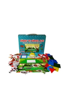 Dikkat ve Görsel Algı - Gölgeler Renkler ve Şekiller- Yuka Kids