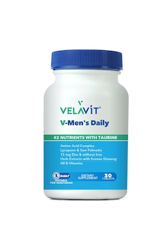Velavit V-Mens Daily Takviye Edici Gıda 30 Tablet Velavit V-Mens Daily Takviye Edici Gıda 30 Tablet