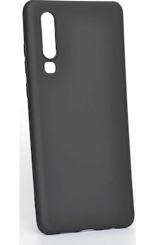 Kilifone - Huawei Uyumlu P30 - Kılıf Mat Renkli Esnek Premier Silikon Kapak - Siyah Kilifone - Huawei Uyumlu P30 - Kılıf Mat Renkli Esnek Premier Silikon Kapak - Siyah