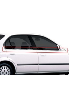 Honda Civic 6 Cam Çıtası 4 Prç Krom 1998-2002