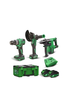 Hais Pro RB-01 DB-2101 + BH-26 + JM-125AX2 + Şarj Cihazı + Çanta Profesyonel Akülü Set