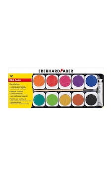 Eberhard Faber Opak Sulu Boya Plastik Kutu 12li 578112 Eberhard Faber Opak Sulu Boya Plastik Kutu 12li 578112