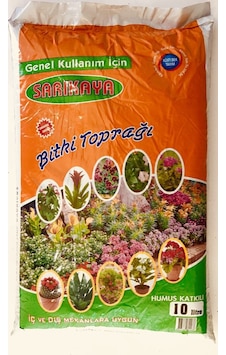 Sarıkaya Bitki Toprağı Torf (Humus Katkılı) 10 L Sarıkaya Bitki Toprağı Torf (Humus Katkılı) 10 L