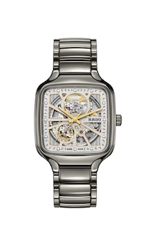 Rado True Square Automatic Open Heart Sparkling Erkek Kol Saati R27083722 Gri Rado True Square Automatic Open Heart Sparkling Erkek Kol Saati R27083722 Gri