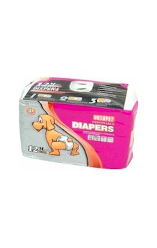 Hushpet Köpek Bezi Medium 45 - 63 CM 12'li Hushpet Köpek Bezi Medium 45 - 63 CM 12'li