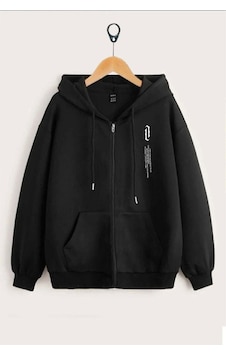 Altamira Unisex Dikey Baskılı Ince Mevsimlik Kapşonlu Oversize Hırka 001 Altamira Unisex Dikey Baskılı Ince Mevsimlik Kapşonlu Oversize Hırka 001