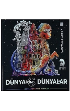 Dünya İçinde Dünyalar Yetişkinler İçin Boyama Kitabı