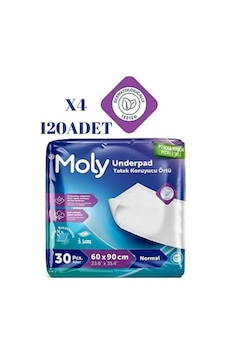 Moly Yatak Koruyucu 60 x 90 4 x 30'lu Moly Yatak Koruyucu 60 x 90 4 x 30'lu