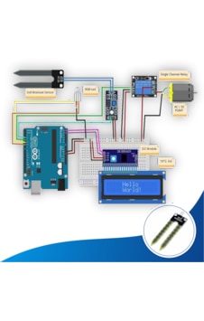 Arduino İle Uyumlu Otomatik Bitki Sulama Full Projesi - Demonte No:14 Arduino İle Uyumlu Otomatik Bitki Sulama Full Projesi - Demonte No:14