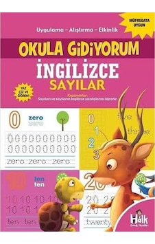 Okula Gidiyorum - İngilizce Sayılar: Uygulama Alıştırma Etkinlik