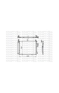 Kraftvoll-08060171 - Klıma Radyatoru Komple Hyundaı I10 2008