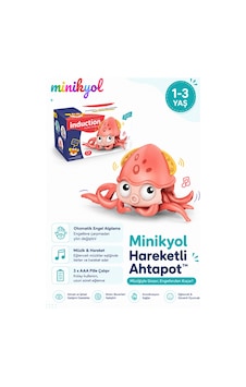 Hareketli Ahtapot Müzikli Engelden Kaçan Sensörlü Emeklemeye Yardımcı 3 Hız Kademeli Kapatıp Açılabilen Oyuncak Turuncu Hareketli Ahtapot Müzikli Engelden Kaçan Sensörlü Emeklemeye Yardımcı 3 Hız Kademeli Kapatıp Açılabilen Oyuncak Turuncu