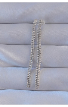 Mey İthalat Pirinç Gümüş Renk Zirkon Taşlı Su Yolu Model Küpe - Özel Seri Meyeb66acbb7f2ac1f471380b4736 Mey İthalat Pirinç Gümüş Renk Zirkon Taşlı Su Yolu Model Küpe - Özel Seri Meyeb66acbb7f2ac1f471380b4736