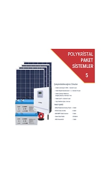 Monokristalli Küçük Ev Paketi Paket 2 Monokristalli Küçük Ev Paketi Paket 2