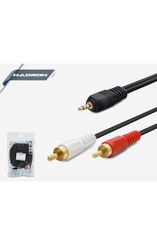 Hadron Hd4408 5 1 Ses Sistemi Pc Bağlantı Kablosu Aux 2Rca Kablo Hadron Hd4408 5 1 Ses Sistemi Pc Bağlantı Kablosu Aux 2Rca Kablo