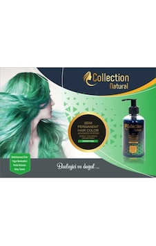 Collection Naturel Hair Color Yeşil Saç Boyası 250 Ml