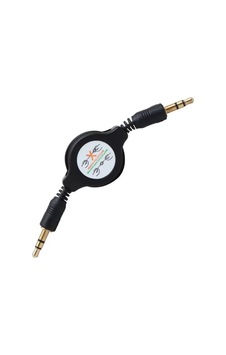 Makaralı 3.5 Mm Stereo Erkek-erkek Kablo
