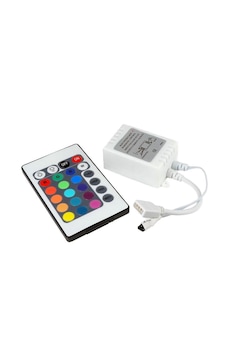 Rgb Led Kontrol Kumandası 6a Animasyonlu Poke-5326 24 Tuş IR RGB