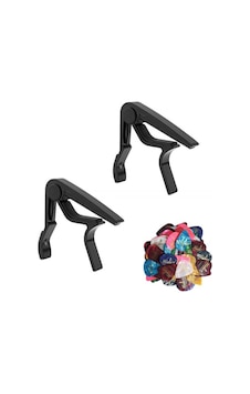 Lastvoice LCT-90BK-X Gitar Capo Metal Kapo Kaliteli ( 2'Lİ SET + 10 PENA) Lastvoice LCT-90BK-X Gitar Capo Metal Kapo Kaliteli ( 2'Lİ SET + 10 PENA)