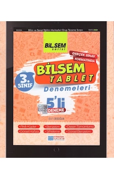 3.Sınıf Bilsem Tablet 5'li Deneme - Evrensel İletişim Yayınları 3.Sınıf Bilsem Tablet 5'li Deneme - Evrensel İletişim Yayınları