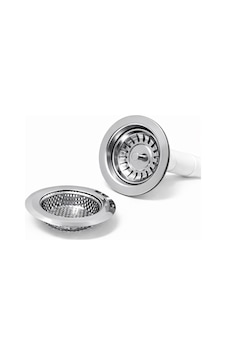 Fkn Krom Eviye - Lavabo Gider Süzgeci Ve Çöp Tıkacı Seyyar Süzgeç 2 Ürün Fkn Krom Eviye - Lavabo Gider Süzgeci Ve Çöp Tıkacı Seyyar Süzgeç 2 Ürün