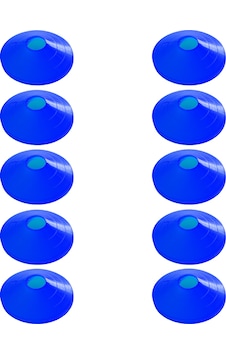 Antrenman Çanağı 10'lu Set Mavi Antrenman Çanağı 10'lu Set Mavi