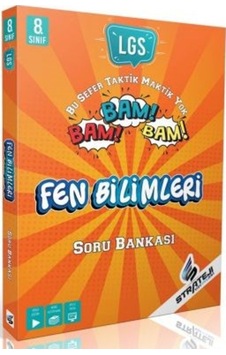 8. Sınıf LGS Fen Bilimleri Bam Bam Soru Bankası- Strateji Yayınları 8. Sınıf LGS Fen Bilimleri Bam Bam Soru Bankası- Strateji Yayınları