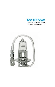 Sentinel H3 Halojen Far Ampülü 12v 55watt Sarı