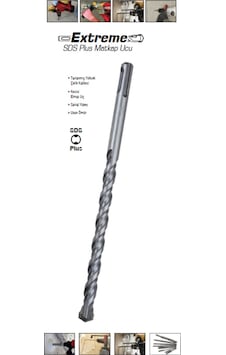 Sgs Sds Elmas Matkap Ucu 8 Mm X 450 Mm - Sgs Sds Elmas Matkap Ucu 8 Mm X 450 Mm -