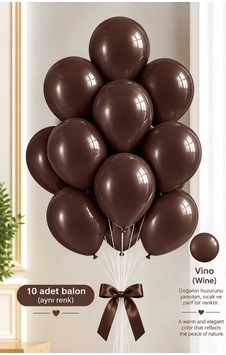 Latex Balon Seti 10'lu- Vino Çok Renkli Latex Balon Seti 10'lu- Vino Çok Renkli