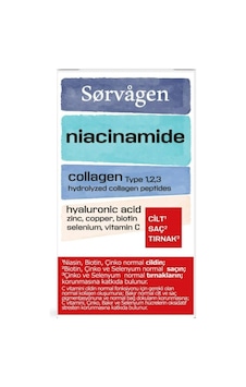 Sorvagen Niacinamide Collagen Hyaluronic Acid 60 Tablet Sorvagen Niacinamide Collagen Hyaluronic Acid 60 Tablet