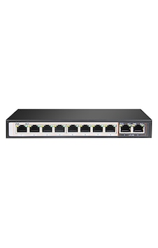 Tiandy PS-1008E-2G 8 Port Poe 2 Port Gigabit Uplink Yönetilmeyen AI POE Switch Tiandy PS-1008E-2G 8 Port Poe 2 Port Gigabit Uplink Yönetilmeyen AI POE Switch