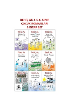Behiç Ak Çocuk Romanları 4. 5. 6. Sınıflar 9 Kitap Set Postayla Gelen Deniz Kabuğu Bulutlara Şiir Behiç Ak Çocuk Romanları 4. 5. 6. Sınıflar 9 Kitap Set Postayla Gelen Deniz Kabuğu Bulutlara Şiir