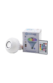 2ın1-kumandalı Rgb Led Ampul - Bluetooth Hoparlör Müzik Çalar Led-7w - Hoparlör-3w 2ın1-kumandalı Rgb Led Ampul - Bluetooth Hoparlör Müzik Çalar Led-7w - Hoparlör-3w