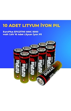 Europlus Epx21700 Mmc 5000 Mah 3.6v 10 Adet Lityum İyon Pil Europlus Epx21700 Mmc 5000 Mah 3.6v 10 Adet Lityum İyon Pil