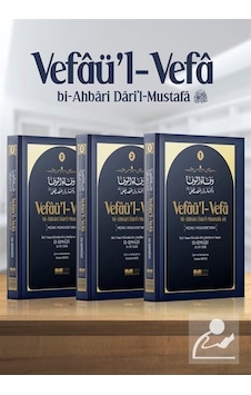 Medine  - Münevvere Tarihi -Vefaü'l  - Vefa bi -Ahbari Dari'l  - Mustafa Seti  - 3 Kitap Takım - Siyer Yayınları