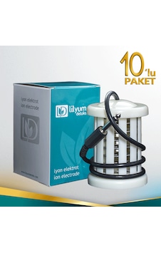Lilyum İyon Elektrot Array Ayak Cihazı Beyaz 10'lu Paket