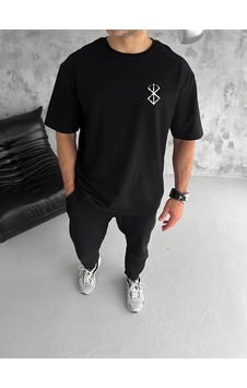 Wear Vexel Erkek Kısa Kol Yazlık Tişört Bisiklet Yaka Baskılı T-shirt - Siyah Çok Renkli Wear Vexel Erkek Kısa Kol Yazlık Tişört Bisiklet Yaka Baskılı T-shirt - Siyah Çok Renkli