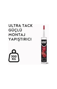 Selsil Ultra Tack 290 Ml Korniş Yapıştırıcı 12 Li Koli Selsil Ultra Tack 290 Ml Korniş Yapıştırıcı 12 Li Koli