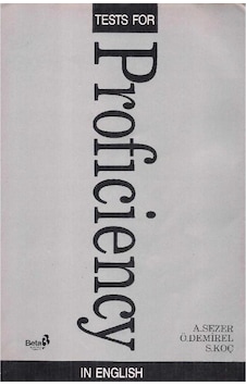 Tests For Proficiency İn English - A.sezer-ö.demirel-s.koç Tests For Proficiency İn English - A.sezer-ö.demirel-s.koç